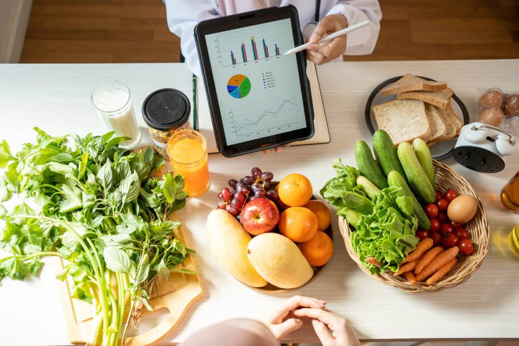 gesunde Ernährung, Abnehmen, Ernährungsplanerstellung, Personal Training